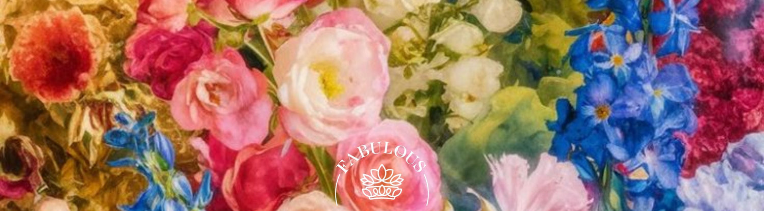 The Ultimate Scorpio Gifts Guide - A vibrant floral background with pink, red, and blue flowers, representing Scorpio's intense and beautiful spirit.