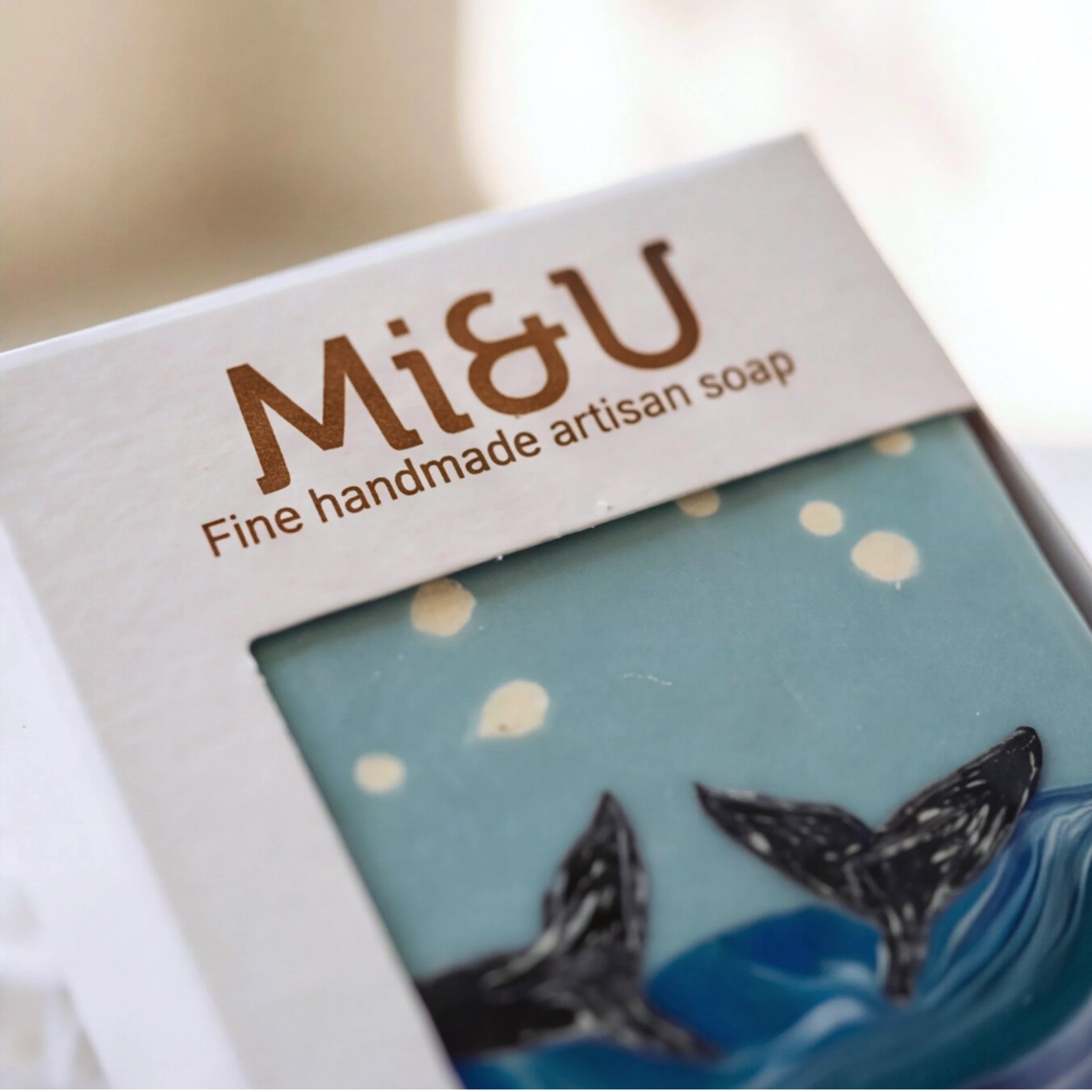 Olive oil, coconut oil and shea butter soap bar, cured in small batches in Cape Town
