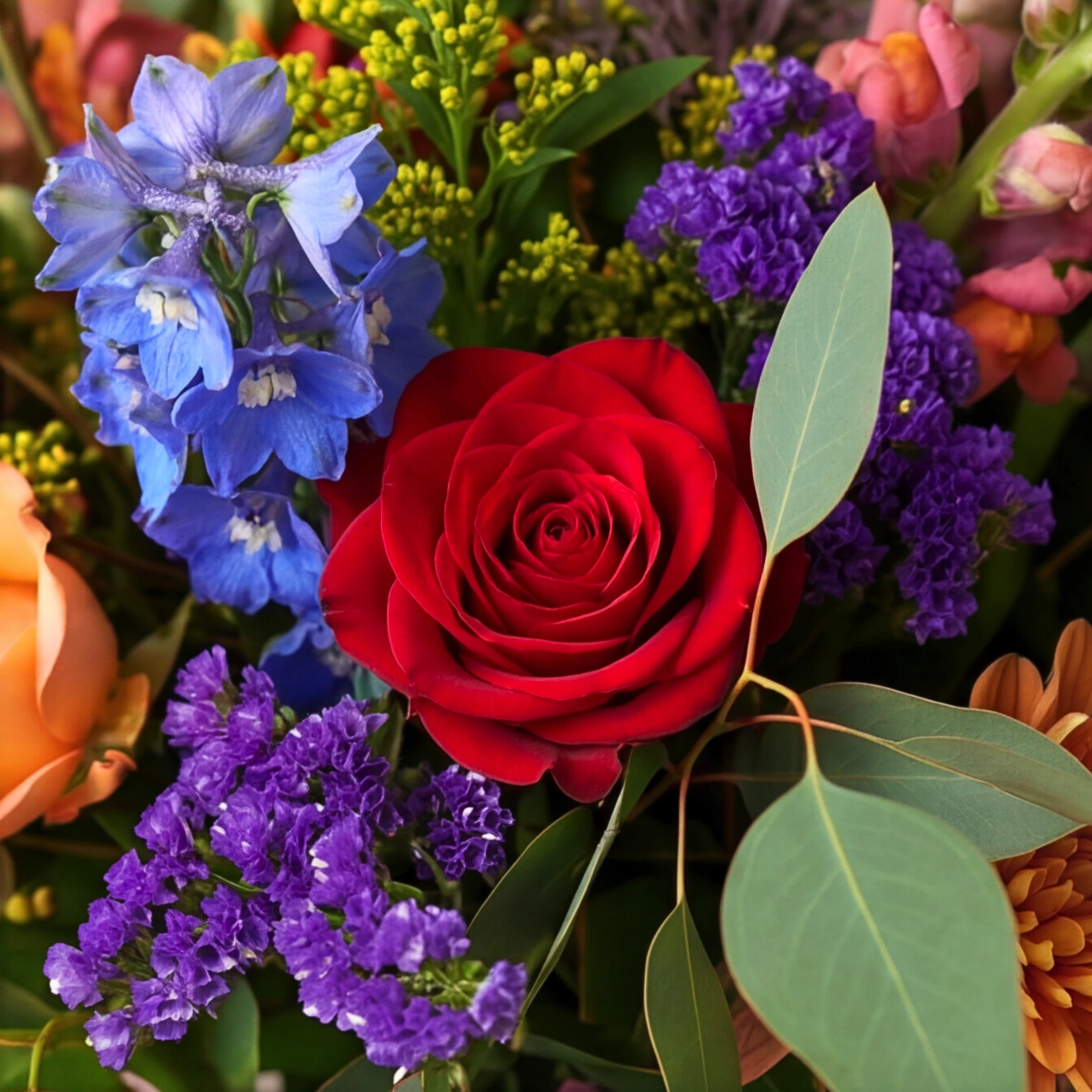Brilliantly Happy Bouquet - detail view
