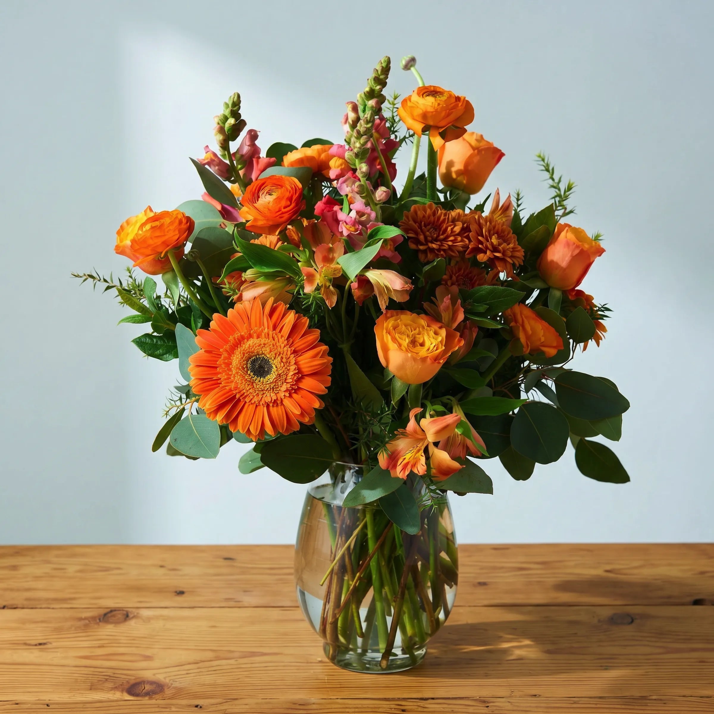 Citrus Couture Flower Arrangement