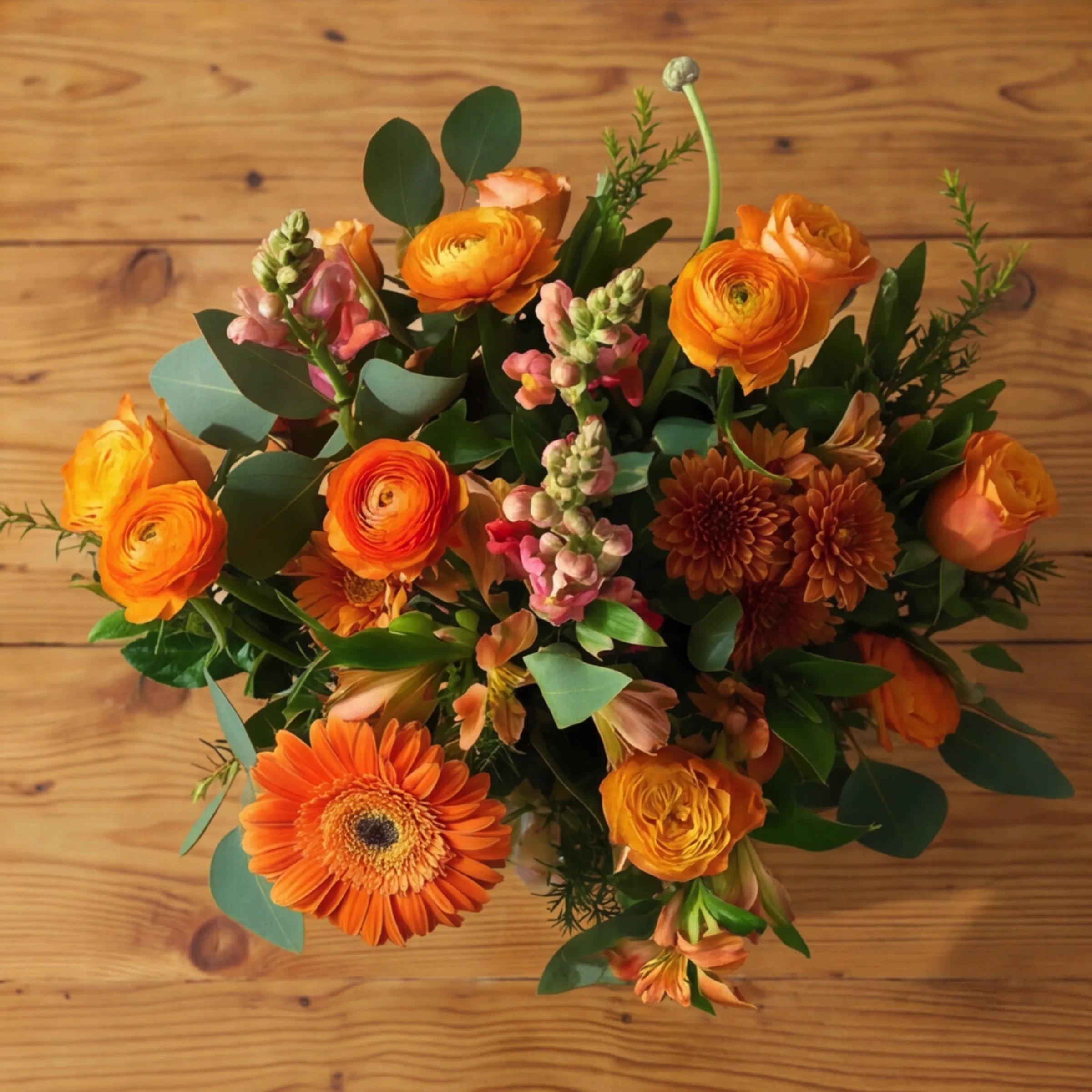 Citrus Couture Flower Arrangement - alternate view