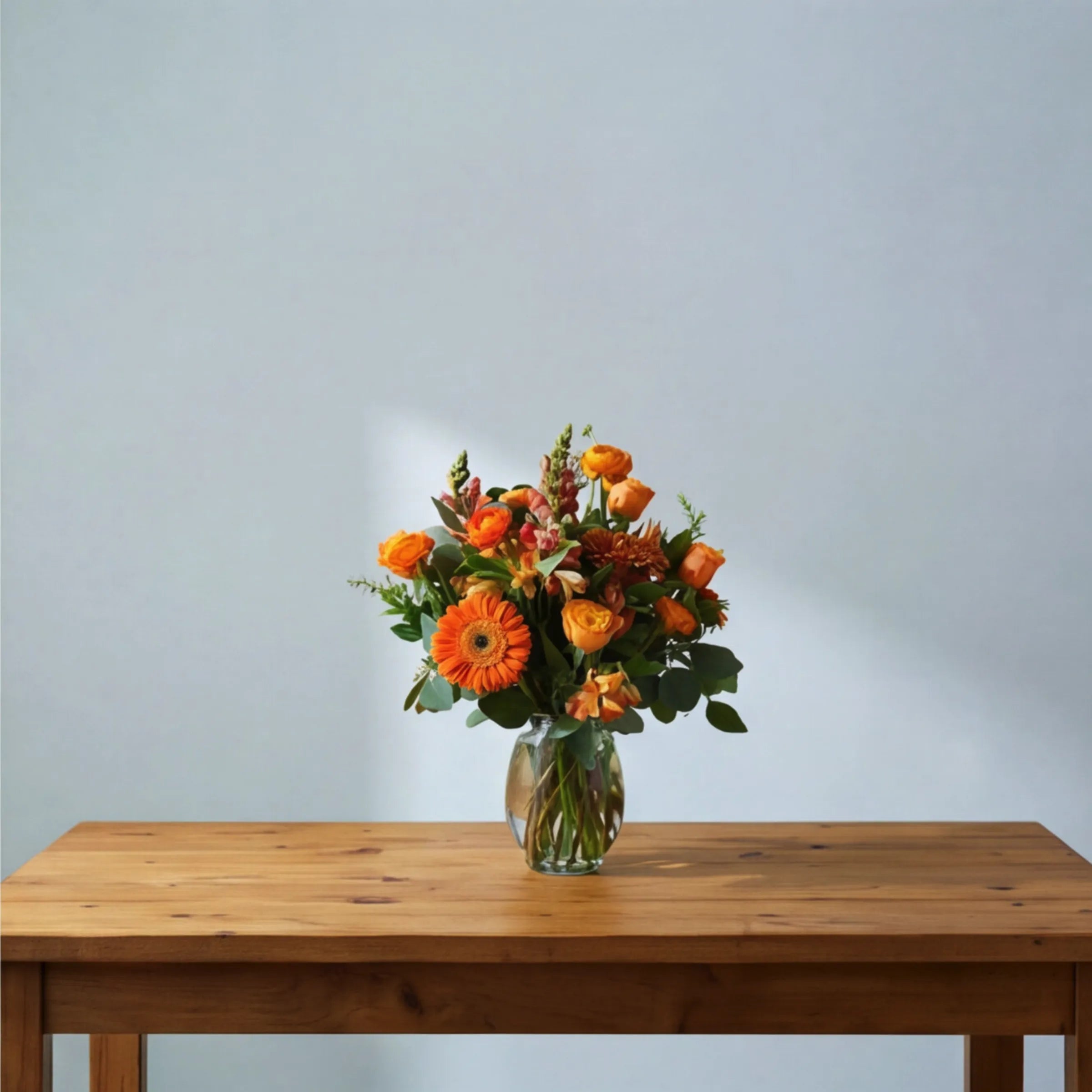 Citrus Couture Flower Arrangement - detail view
