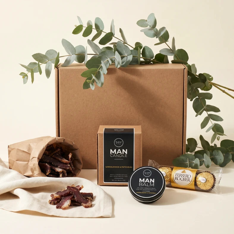 Gifts for a Man Hamper - detail view