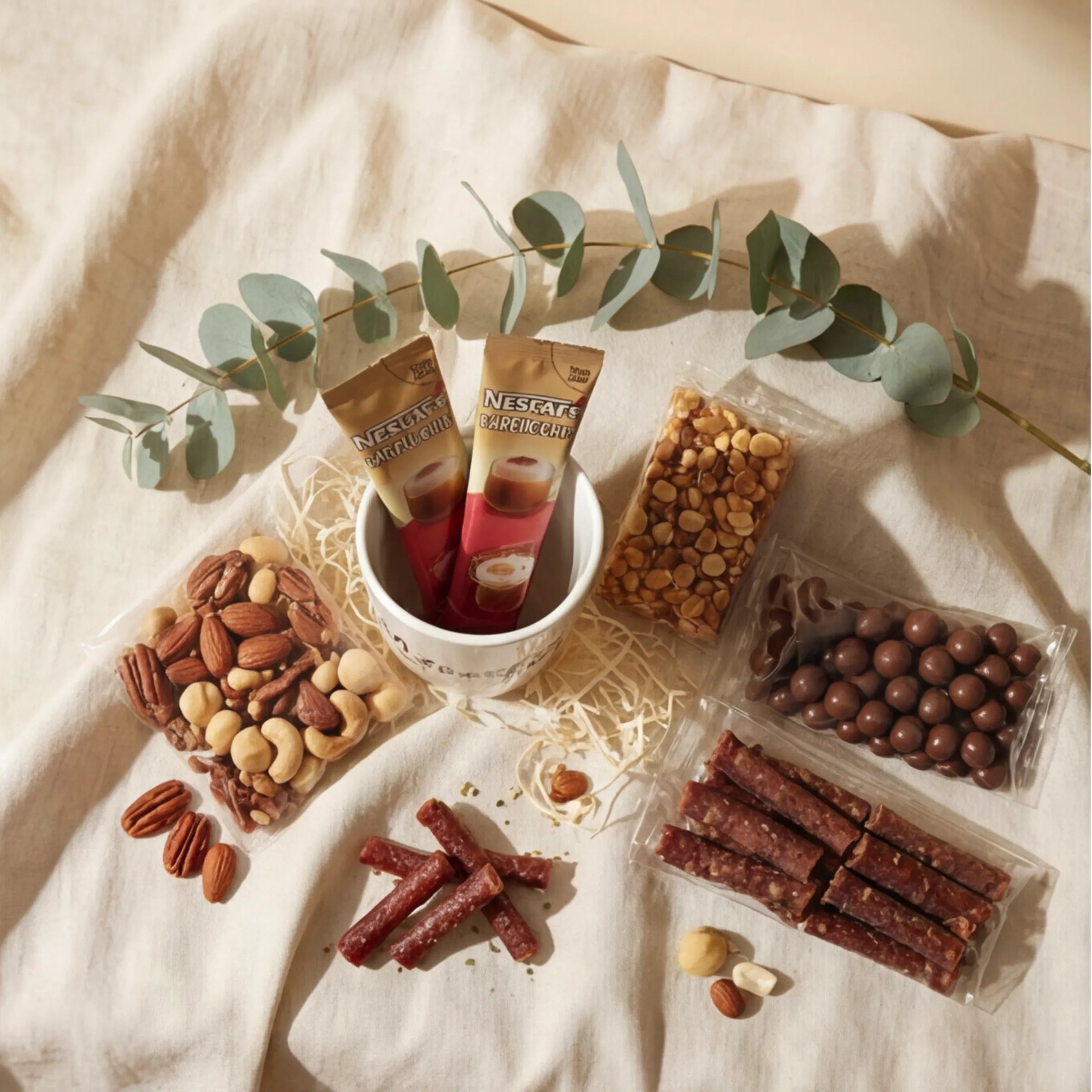 Hello Handsome Hamper - detail view