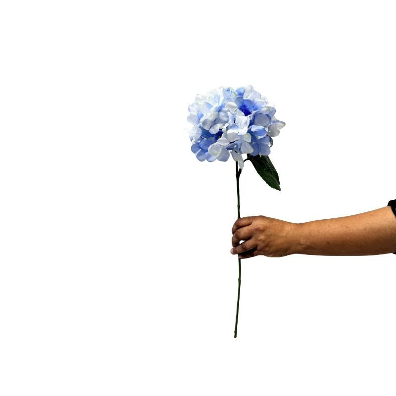 Hydrangea Medium Blue Artificial Flowers