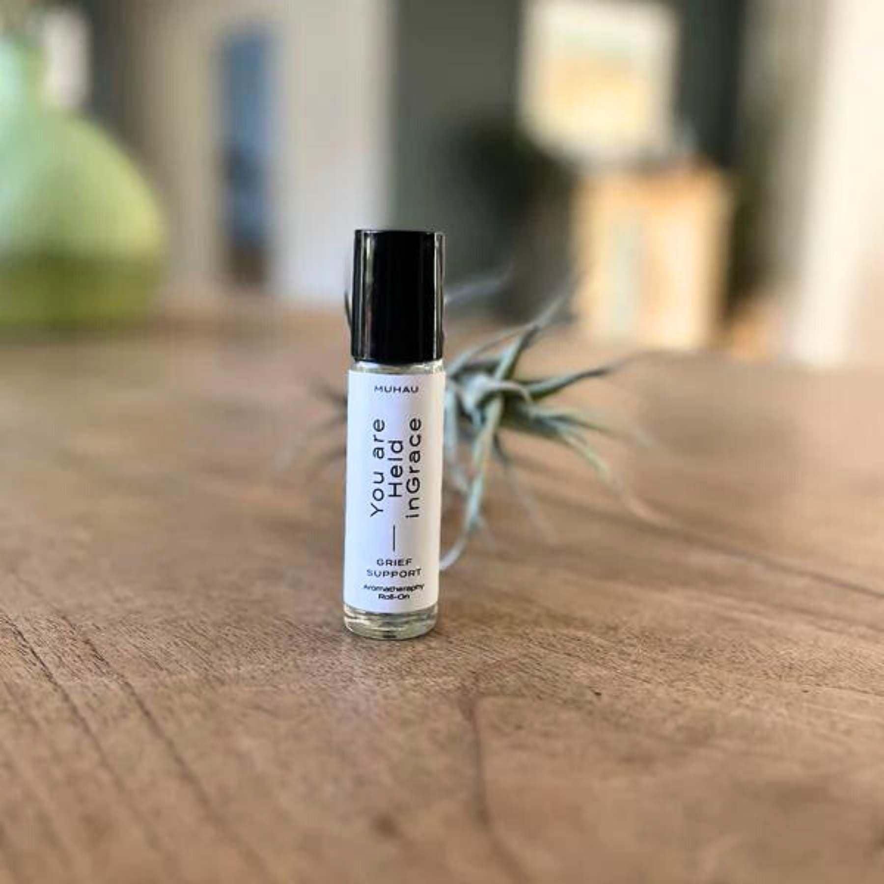 MOHAU Aromatherapy grief support roll-on oil, soothing and comforting, offered by Fabulous Flowers and Gifts.