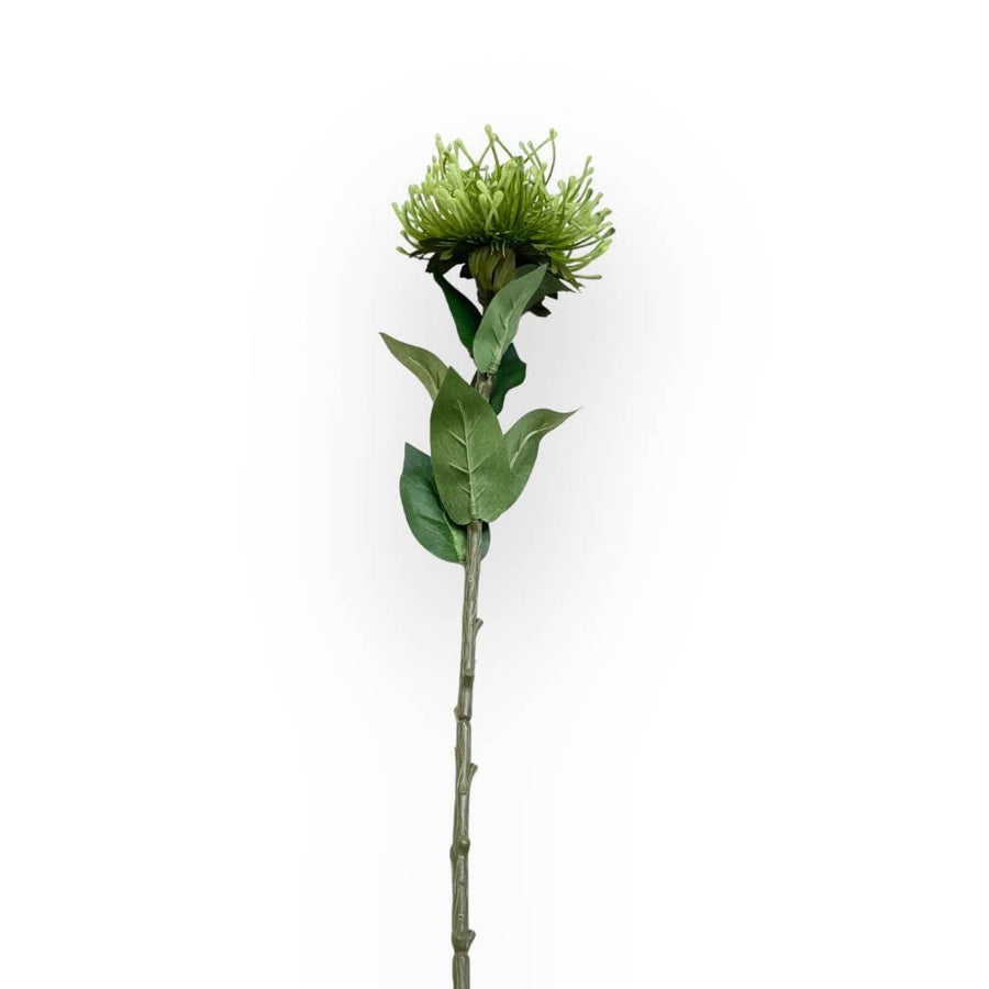 Pincushion Green Artificial Flowers - alternate view