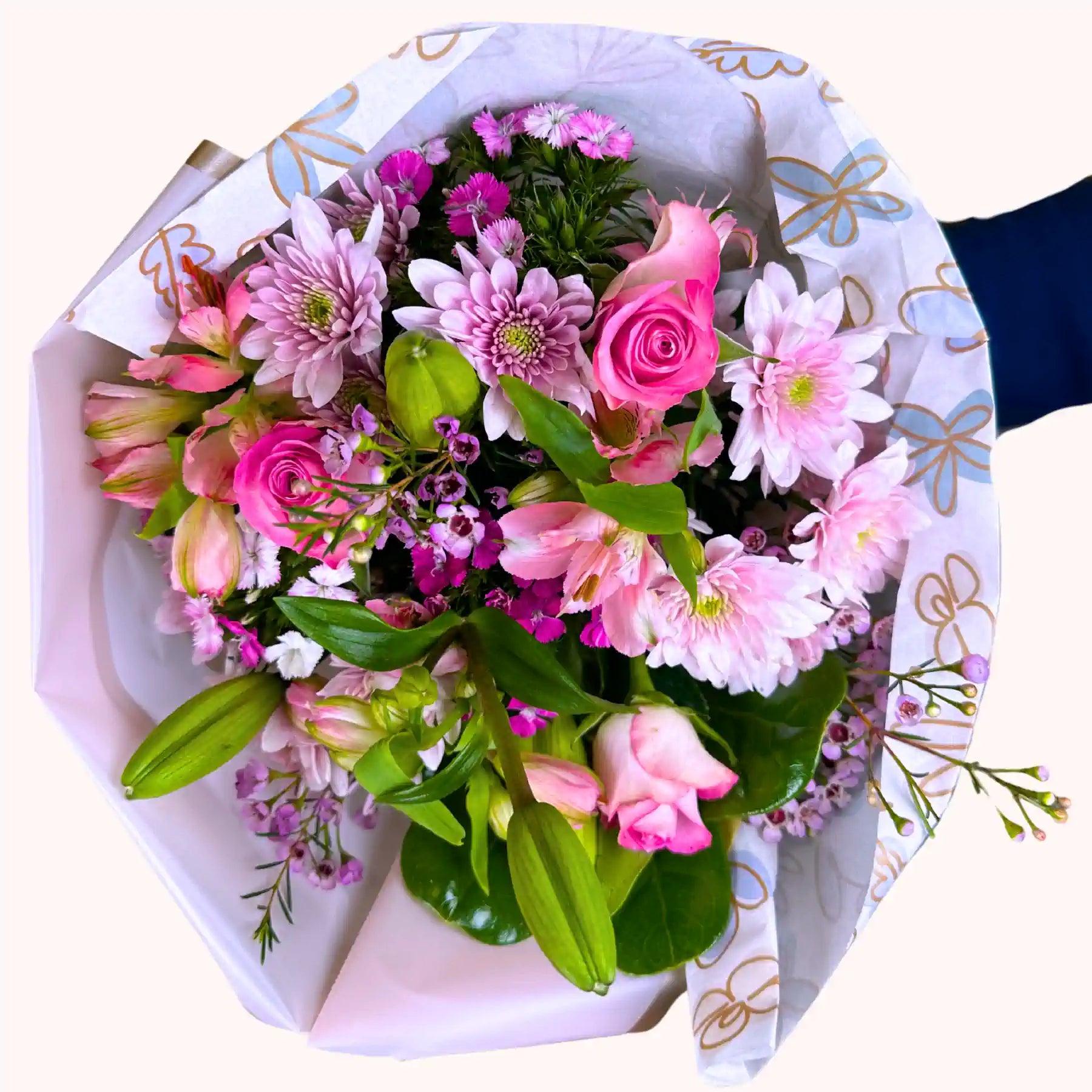 Pretty in Pink Flower Bouquet - Fabulous Flowers