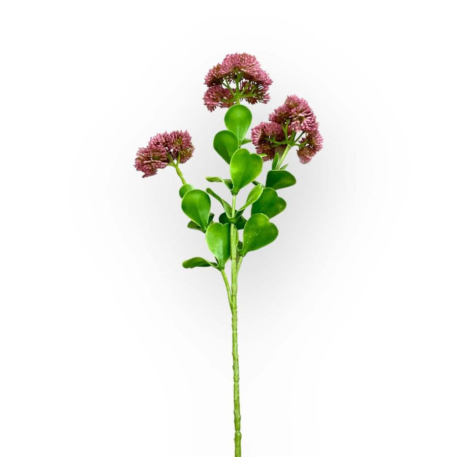 Sedum Pink Artificial Flowers - alternate view