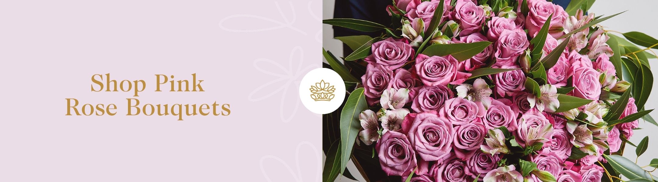 Shop Pink Rose Bouquets featuring lush pink roses, delicate alstroemeria blooms, and vibrant greenery – Fabulous Flowers & Gifts.