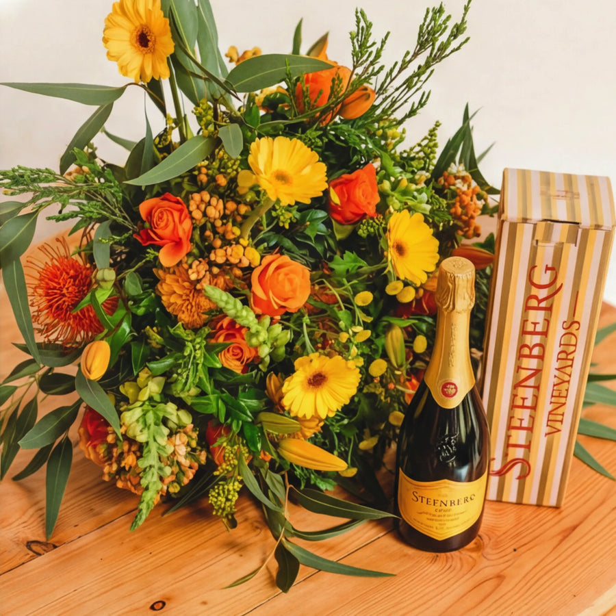 Sparkling Orange Bouquet - detail view