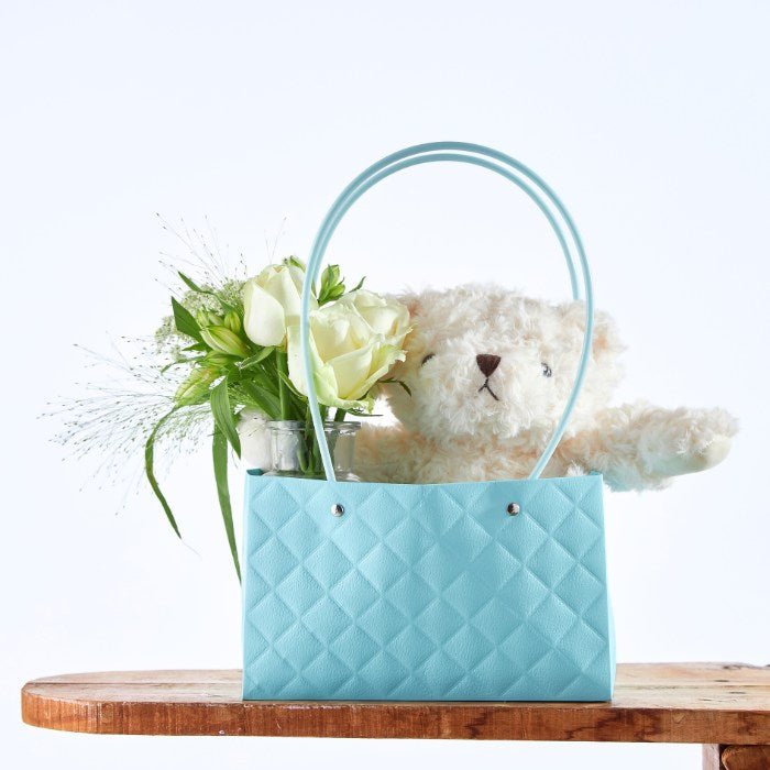 Teddy's Blossom Basket