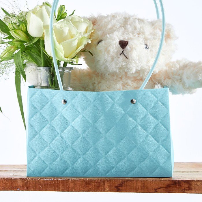 Teddy's Blossom Basket - alternate view