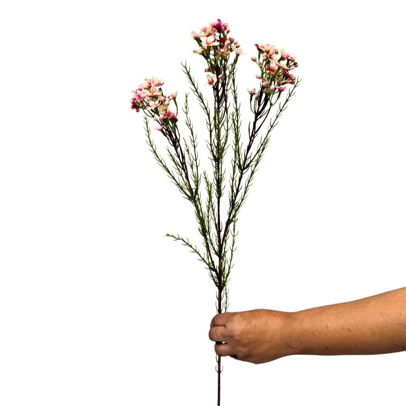 Wax Flower Pink Artificial Flowers