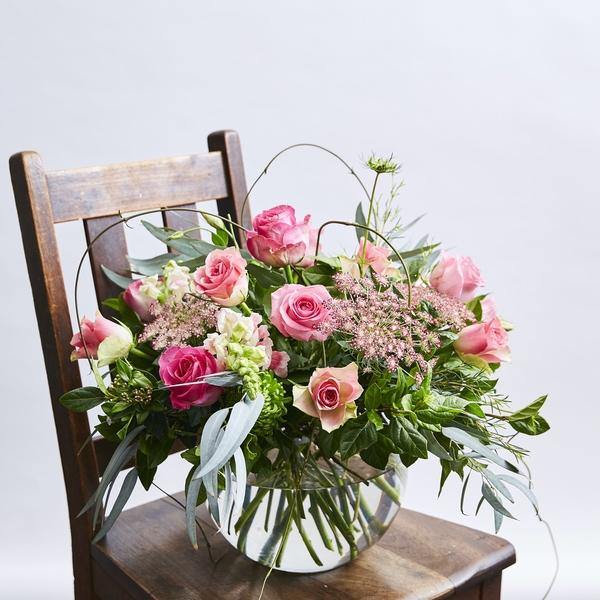 Fabulous Rose Bowl - Fabulous Flowers Cape Town Flower Delivery
