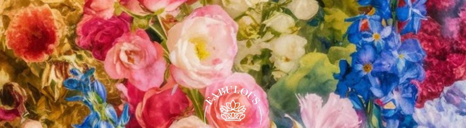 The Ultimate Scorpio Gifts Guide - A vibrant floral background with pink, red, and blue flowers, representing Scorpio's intense and beautiful spirit.