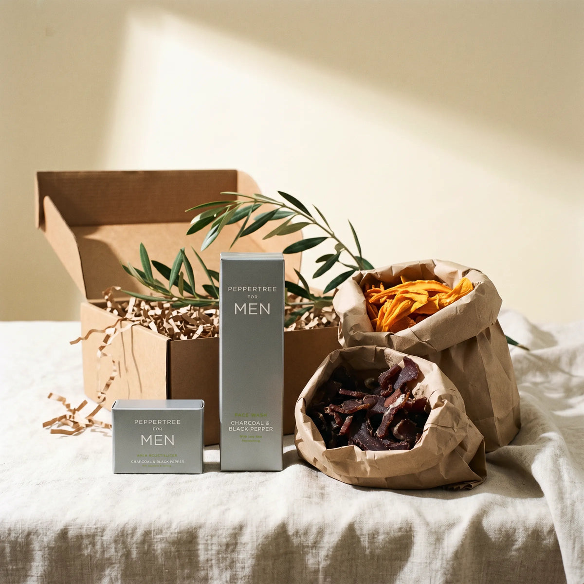 A Gentleman's Pause | Men's Grooming & Biltong Gift Box