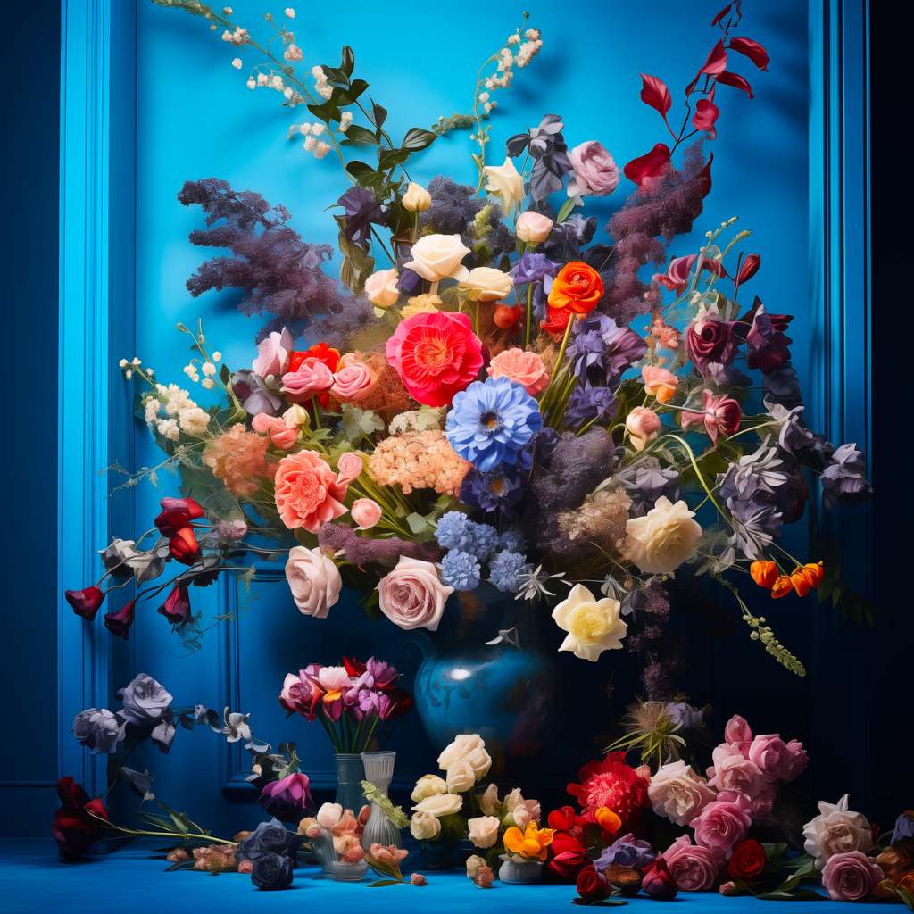 Artificial flower arrangement with vibrant colours - Fabulous Flowers