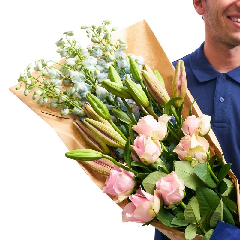 Blushing Beauty Bouquet - alternate view