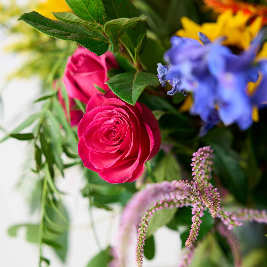 Bright Modern Flower Arrangement - alternate view