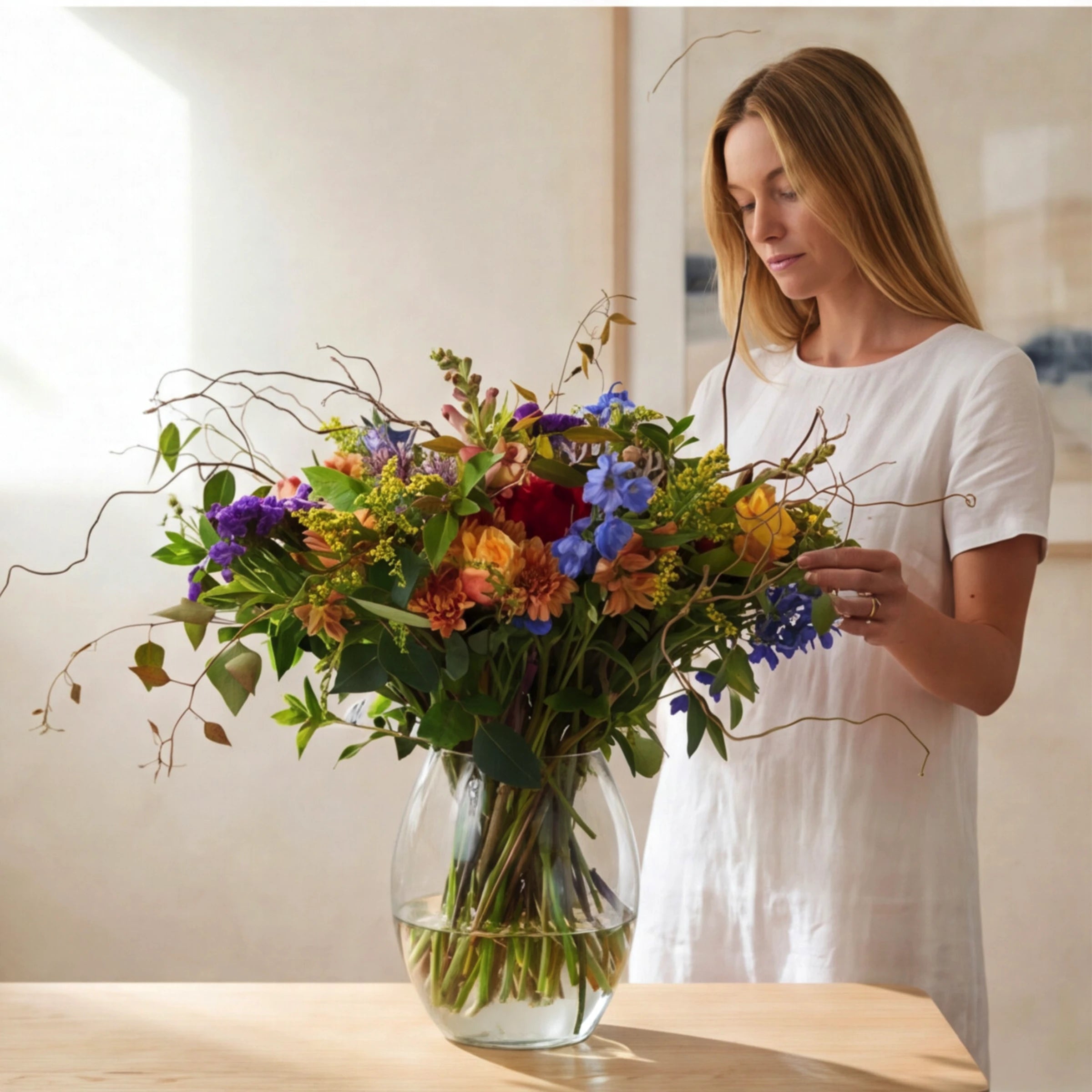 Brilliantly Happy Vase Arrangement - image 5