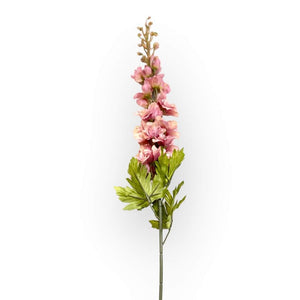 Silk dusty pink delphinium spray | Fabulous Flowers and Gifts