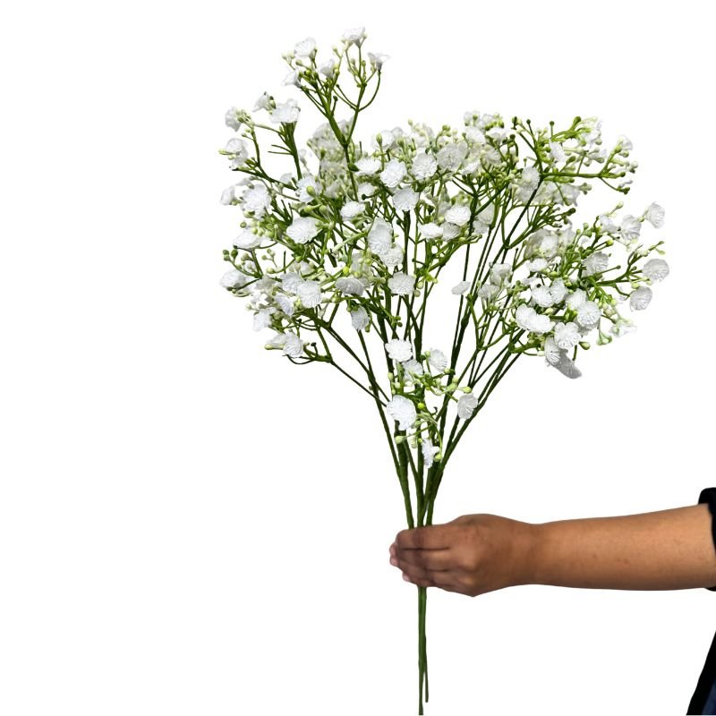 Gypsophila White Artificial Flowers - alternate view