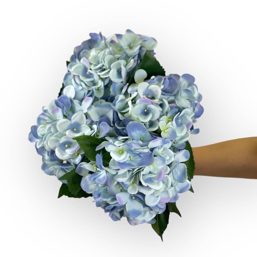Hydrangea Medium Blue Artificial Flowers | Fabulous Flowers