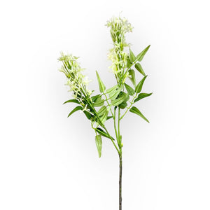 Jasmine White Silk Floral Stem - Fabulous Flowers and Gifts