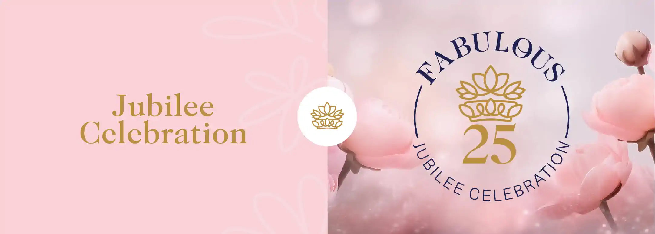 25 years in business celebration the jubilee of Fabulous Flowers and Gifts in 2024.
