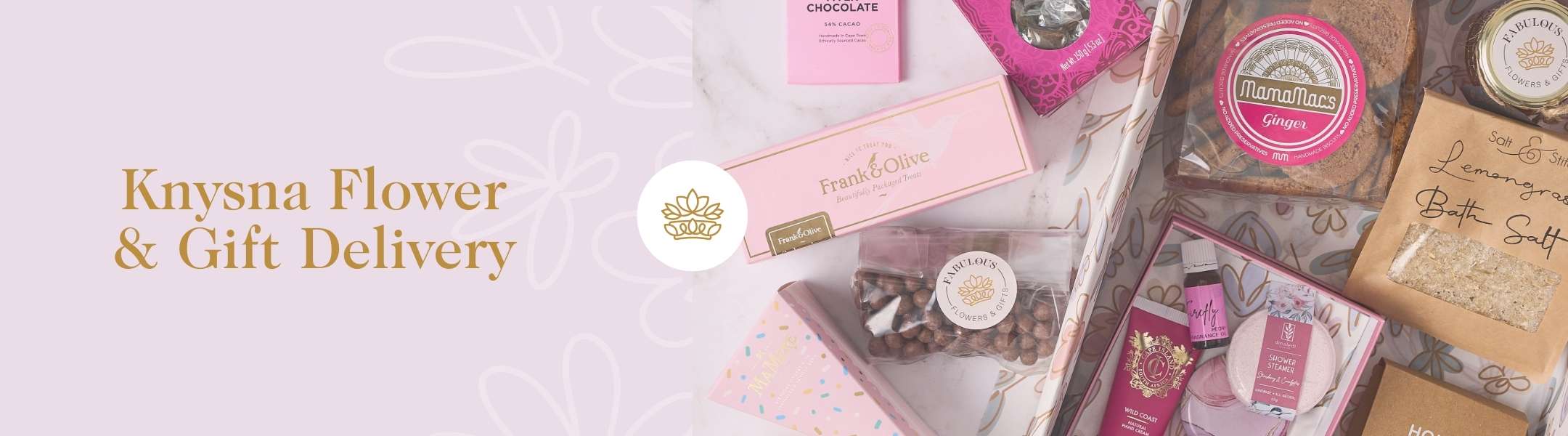 Knysna Flower & Gift Delivery by Fabulous Flowers. Shop luxurious gift boxes, silk flowers, and treats, delivered fast.