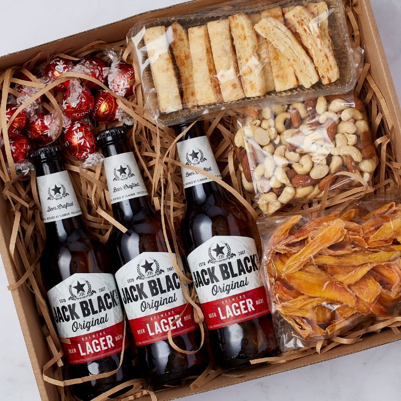Lager and Snacks - alternate view