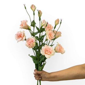 Artificial Lisianthus Soft Pink Bouquet | Fabulous Flowers and Gifts