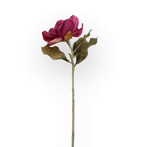 Elegant Burgundy Magnolia Silk Stem - Fabulous Flowers and Gifts