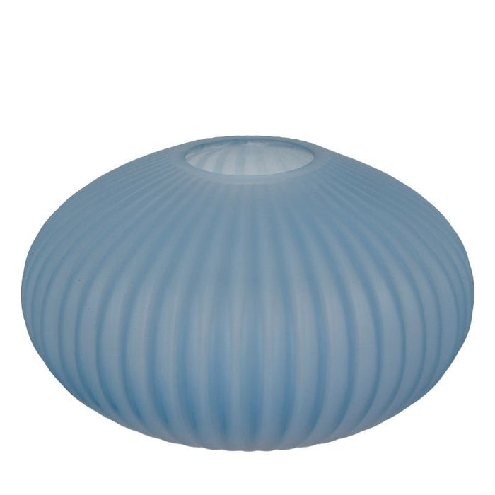 Medium Sky Blue Optic Vase