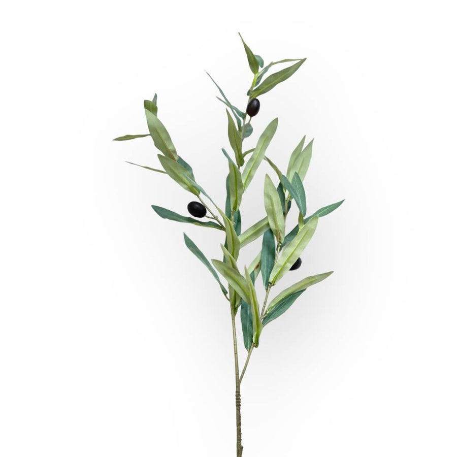 Olive Branch Green Artificial Flowers - alternate view