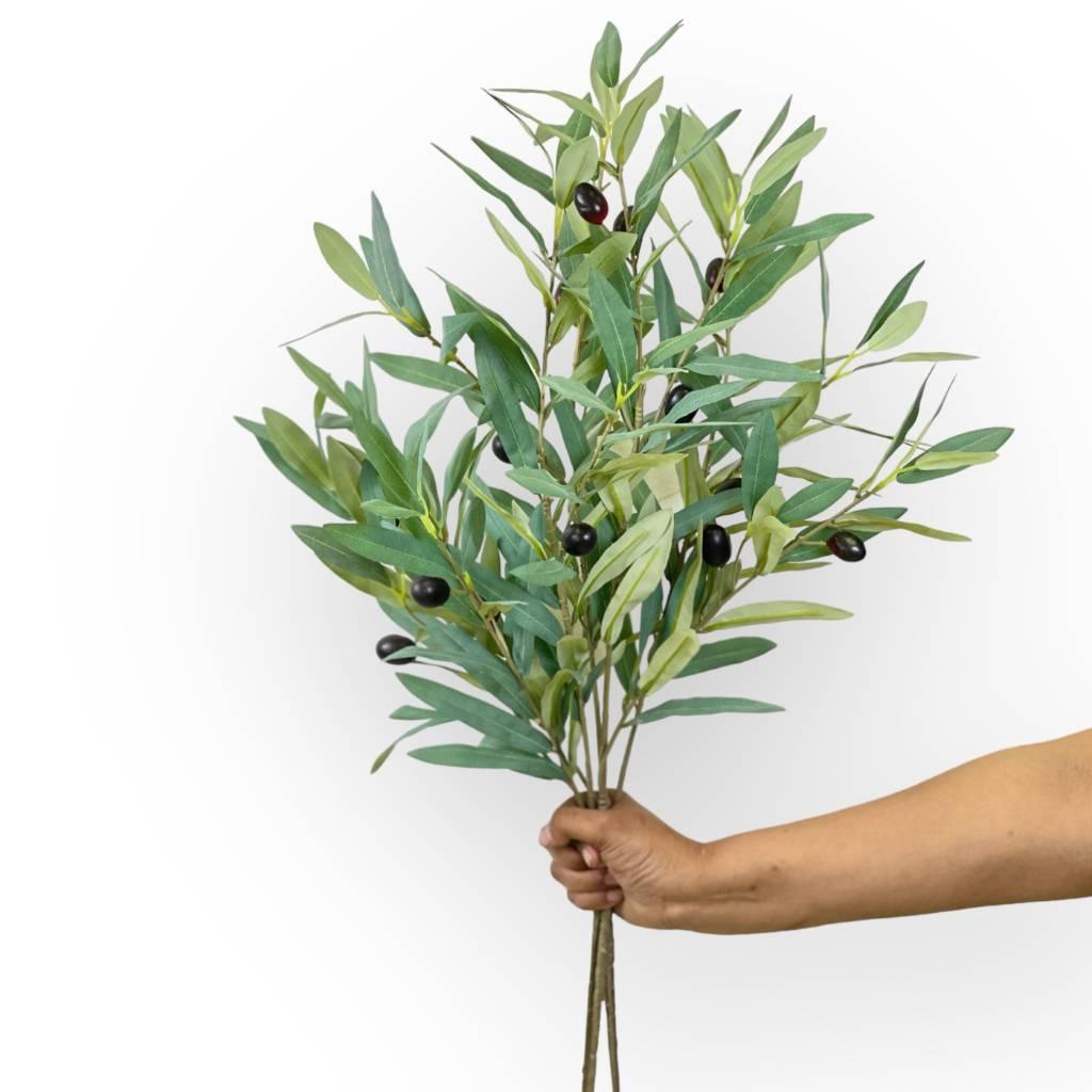 Olive Branch Green Artificial Flower Foliage Decor | Fabulous Flowers and Gifts