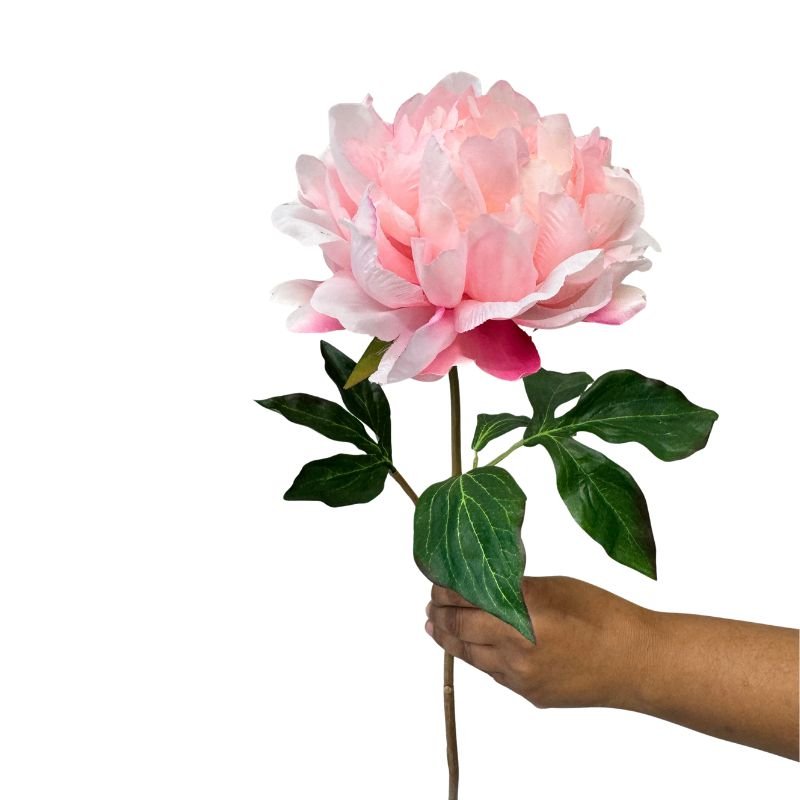 Pink Peony Artificial Flower - image 4