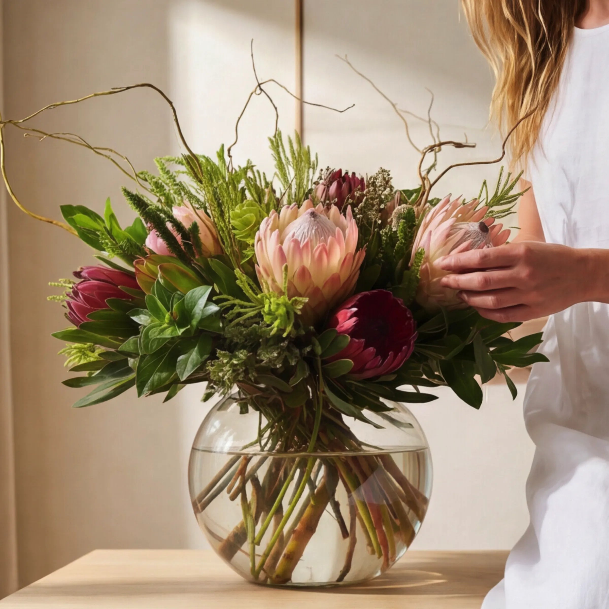 Protea Vase Arrangement - image 4