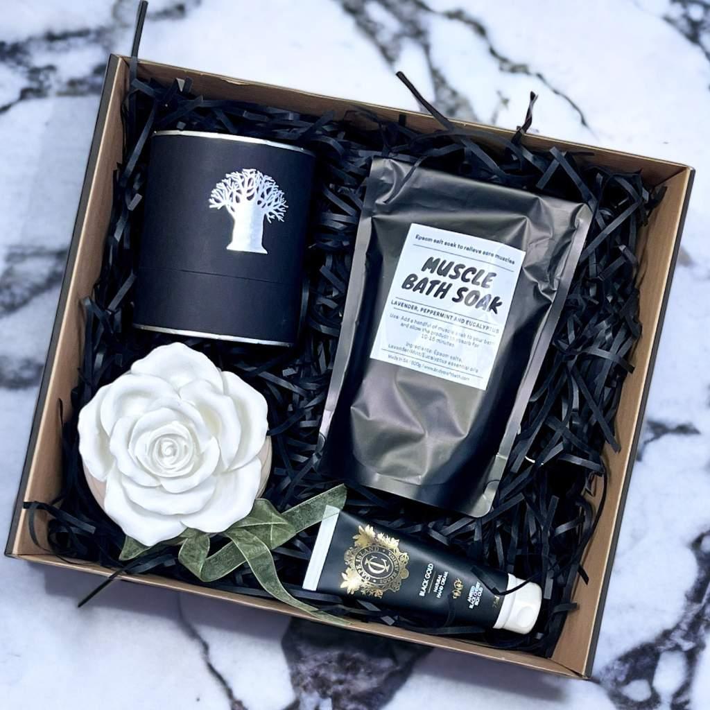 Recharge Muscle Bath Soak in Pamper Gift Set - Fabulous Flowers and Gifts