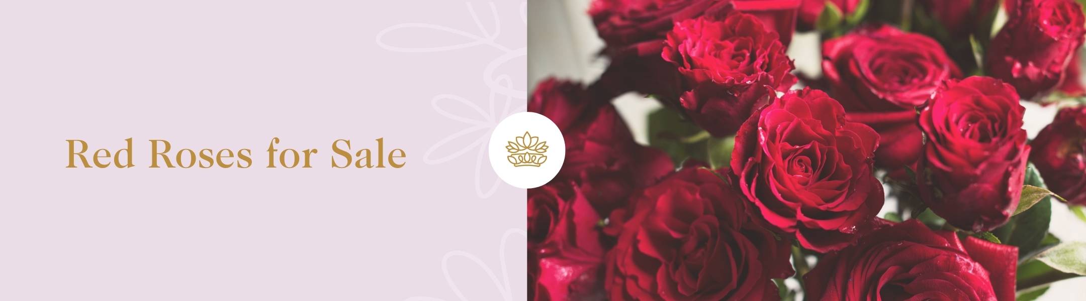 Red Roses for Sale - Beautiful close-up of vibrant red roses, showcasing the elegance of roses available at Fabulous Flowers & Gifts.