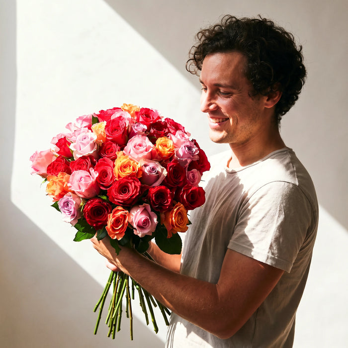 Vibrant Rose Bouquet
