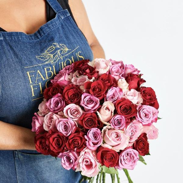 Blush Rose Bouquet | Fabulous Flowers