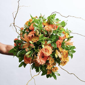 Bright Sunshine Bouquet with exquisite orange flowers - Fabulous Flowers Cape Town Flower Delivery