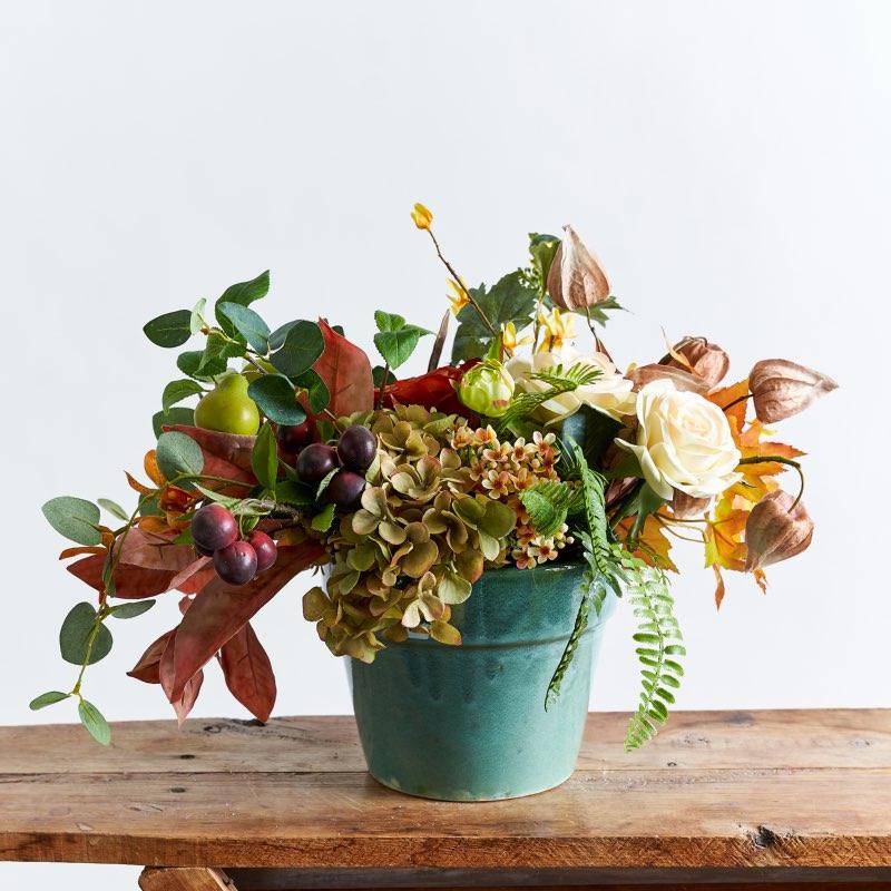 Coppery Tones of Silk - alternate view