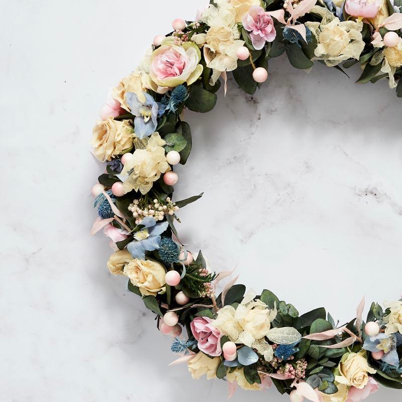 Cotton Candy Flower Crown | Fabulous Flowers South African florist