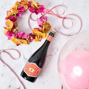 A bottle of Steenberg Sauvignon Blanc paired with a faux flower crown and a balloon makes for an epic night on the town with your besties. Delivered by Fabulous Flowers and Gifts. 