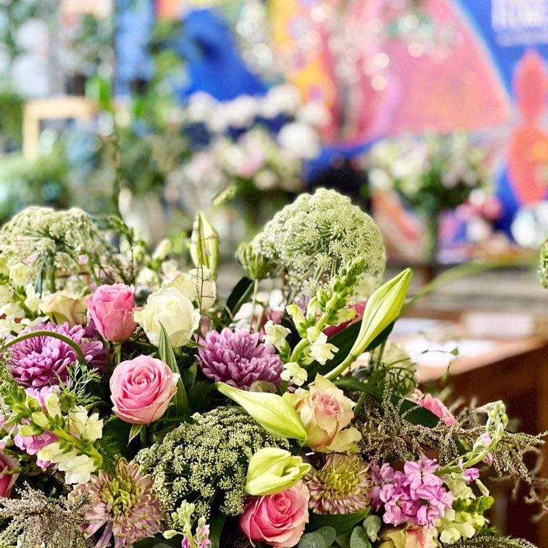 Layered Pink and Pastel Blooms: The Grand and Colourful - Fabulous Flowers