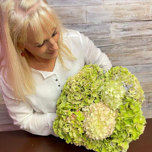 Green Hydrangea Bouquet | Fabulous Flowers and Gifts near me