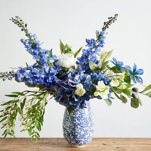 Infinite Blue Silk Arrangement | Fabulous Flowers